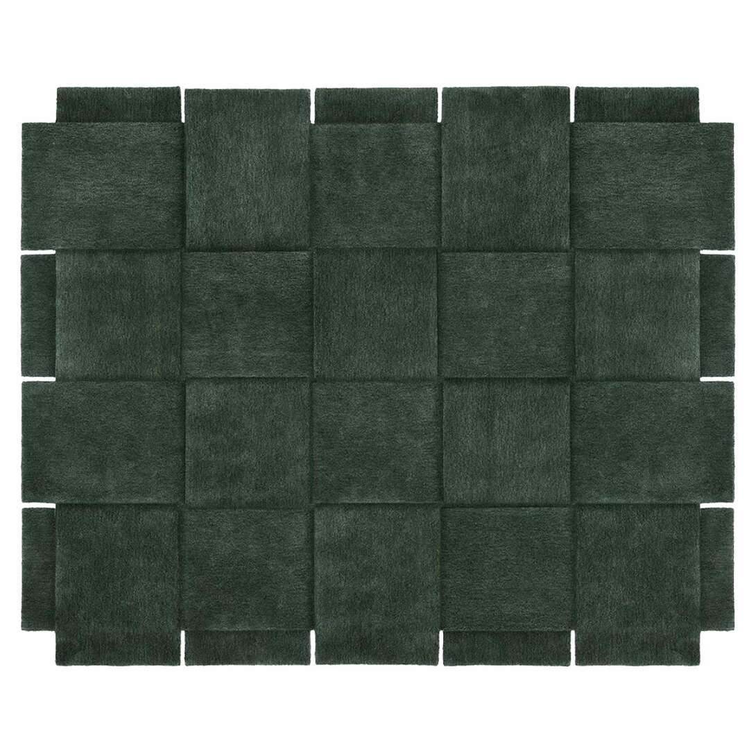 Design House Stockholm Furniture Basket Rug Grün, B: 245 cm / L: 300 cm