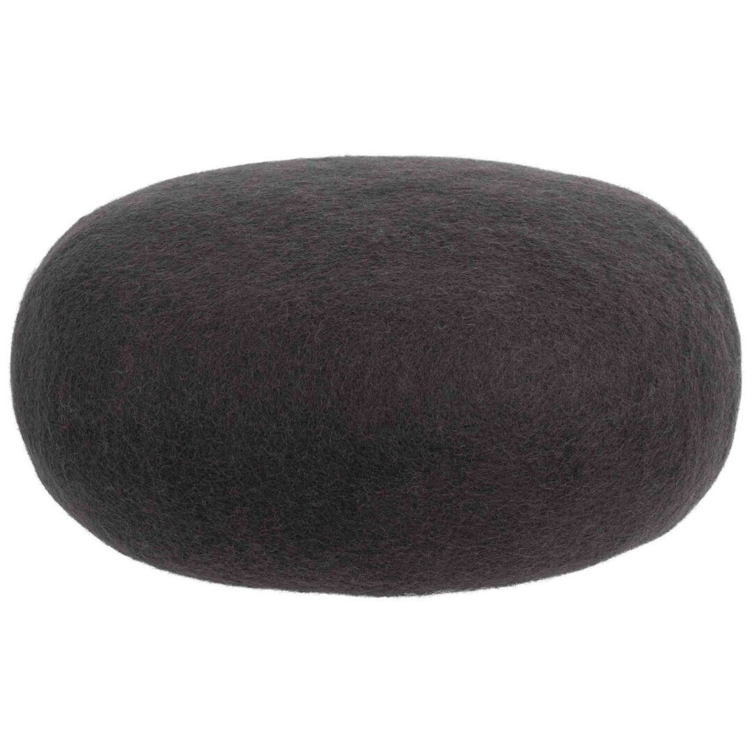 myfelt Filz Colour Pouf M Ø: 48 cm / H: 18 cm , Anthrazit - Kuno