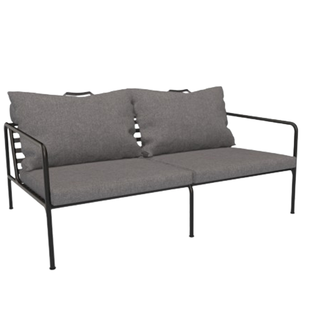 Houe Sofamodul 'Avon' Schwarz 12, Slate 64 - Sunbrella Heritage