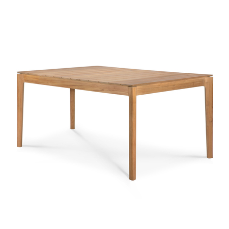 Ethnicraft Bok tisch für Draußen  B: 162 cm / T: 80 cm, Teak natural