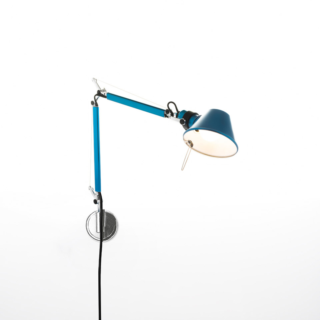 Artemide Parete Tolomeo Micro von Artemide Blue