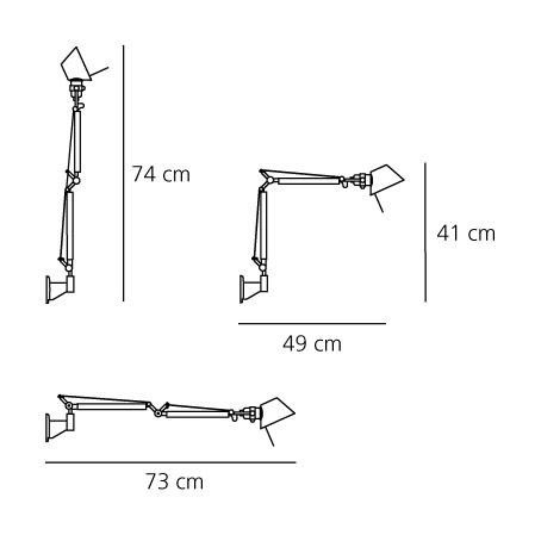 Parete Tolomeo Micro von Artemide