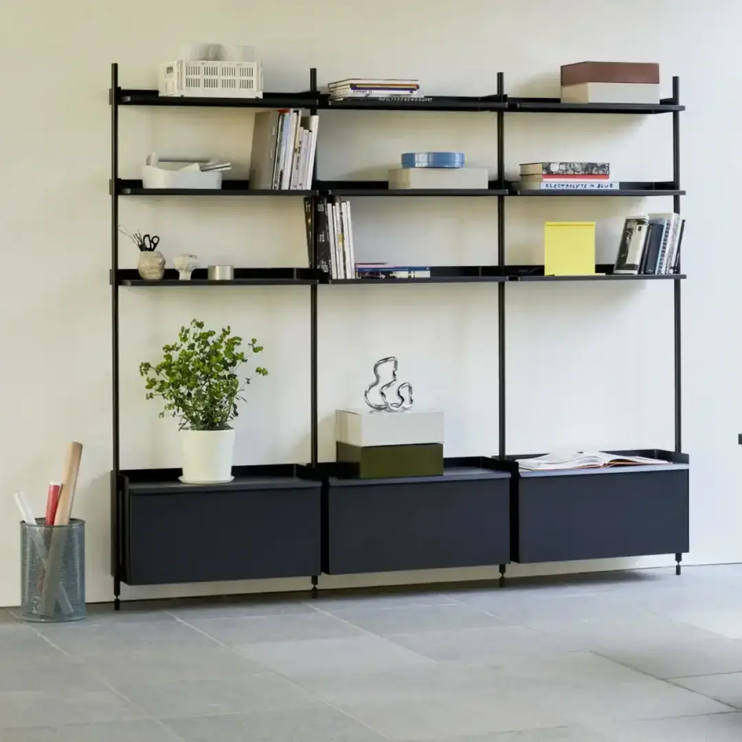 Regalsystem Combination 1031 - 1 Column Pier von Hay