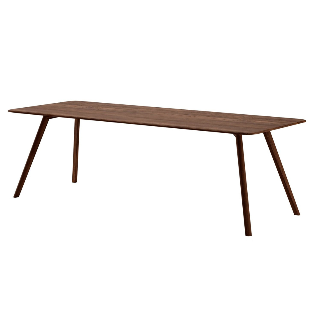 Objekte unserer Tage Tisch Meyer 23 von Objekte unserer Tage Walnut waxed, T: 240 cm