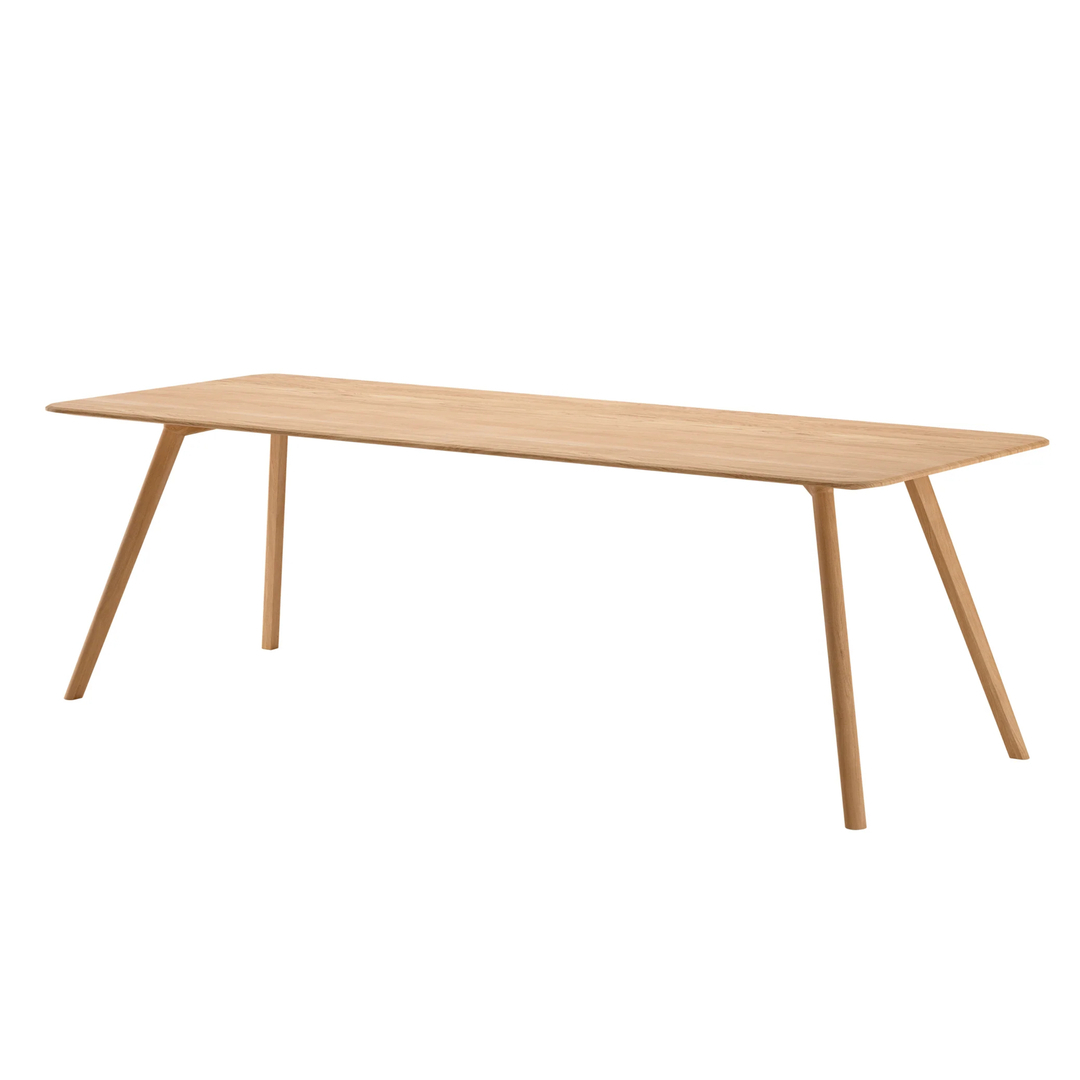 Objekte unserer Tage Tisch Meyer 23 von Objekte unserer Tage Waxed oak, T: 240 cm
