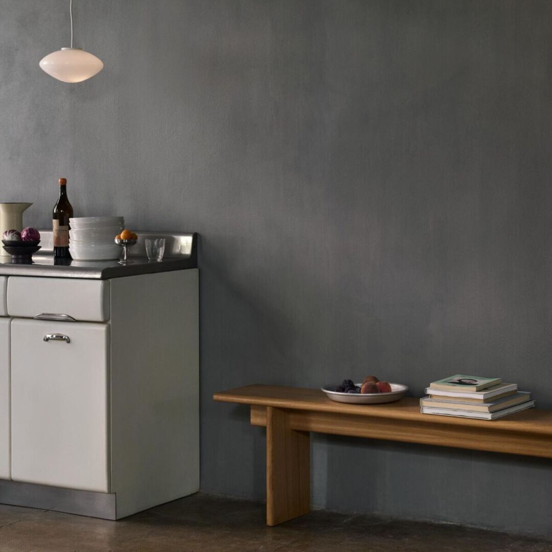 &Tradition Sitzbank Ita OS5 & OS6 von &Tradition Oak lacquered, B: 170 cm-1