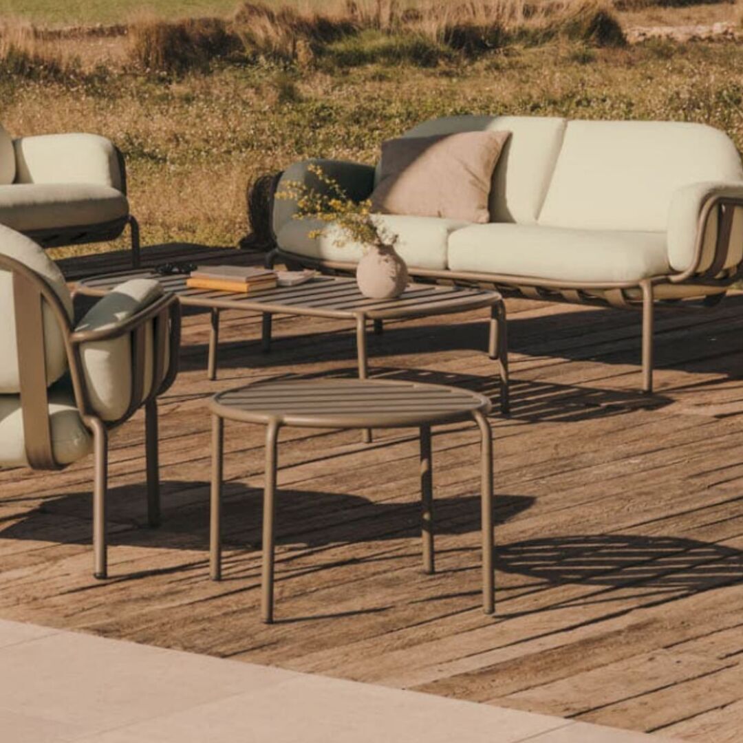 Kave Home Outdoor Beistelltisch Ø 60 cm Joncols von Kave Home 