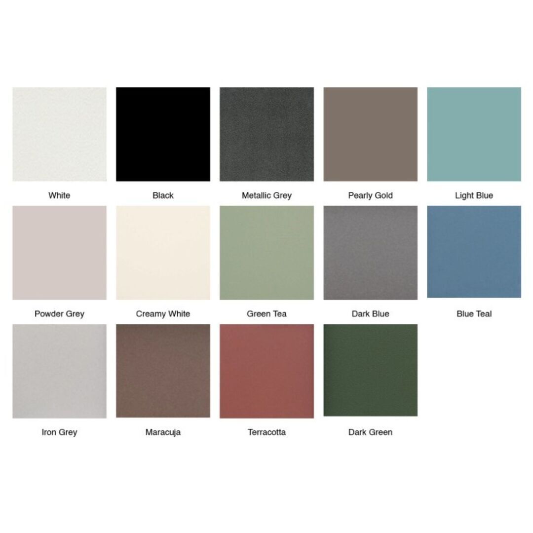 Fast Spalackiertes Aluminium Colors