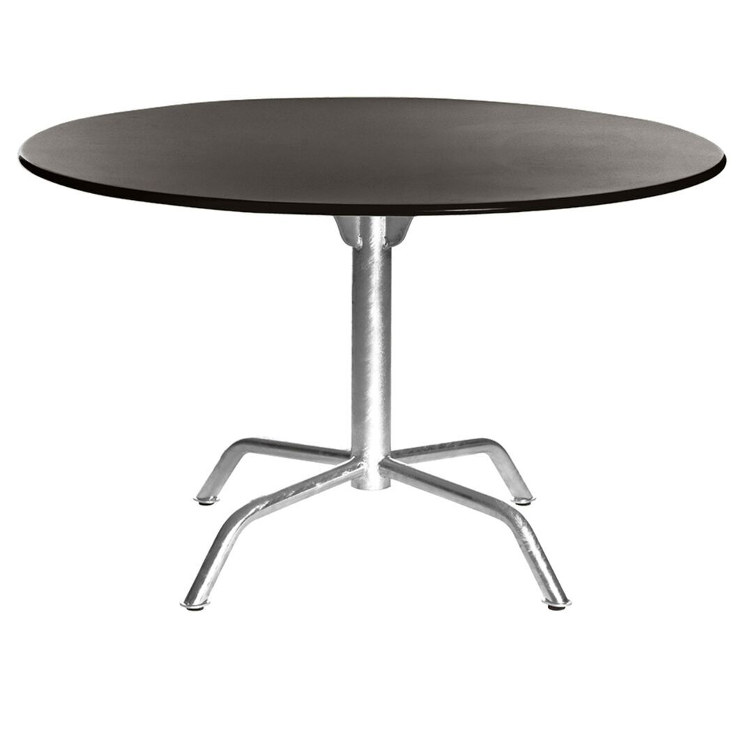 Manufakt Grosser Clubtisch 'Bättig' Matt Erdbraun, Ø: 120 cm