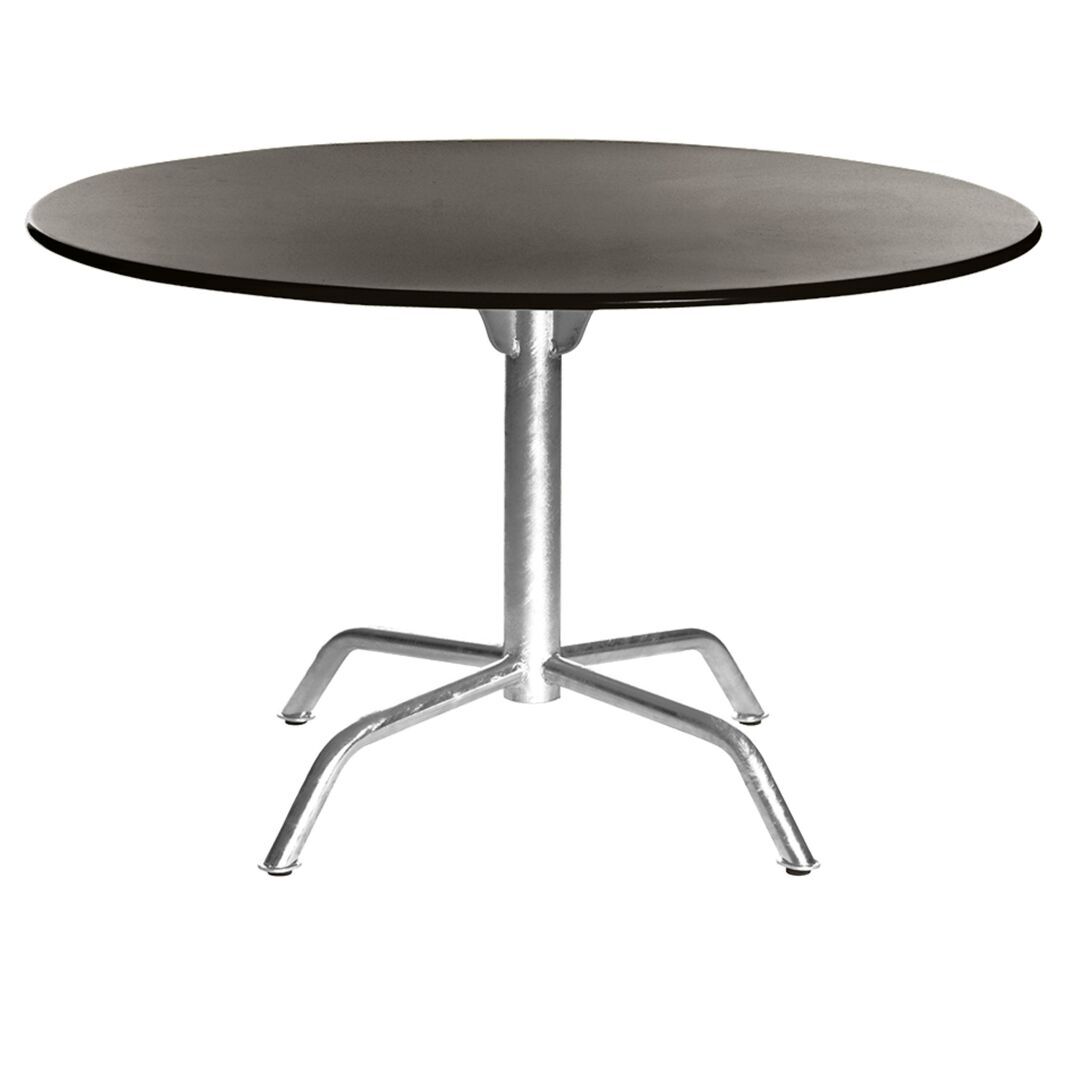 Manufakt Grosser Clubtisch 'Bättig' Matt Lehmbraun, Ø: 120 cm