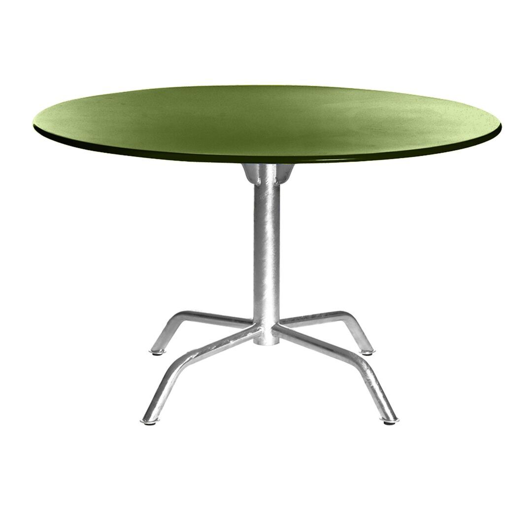 Manufakt Grosser Clubtisch 'Bättig' Matt Pistaziengrün, Ø: 80 cm
