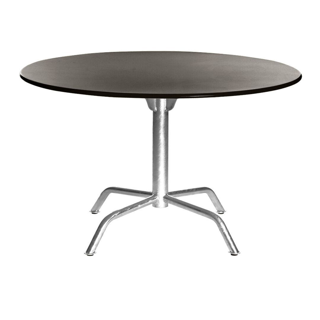 Manufakt Grosser Clubtisch 'Bättig' Matt Lehmbraun, Ø: 80 cm