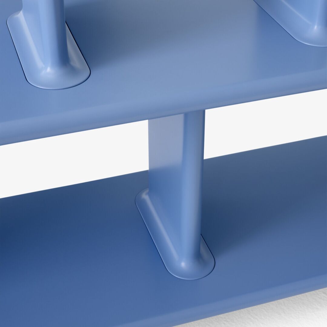 &Tradition Archivo JH44 Sky Blue, B: 140 cm / H: 92 cm-1