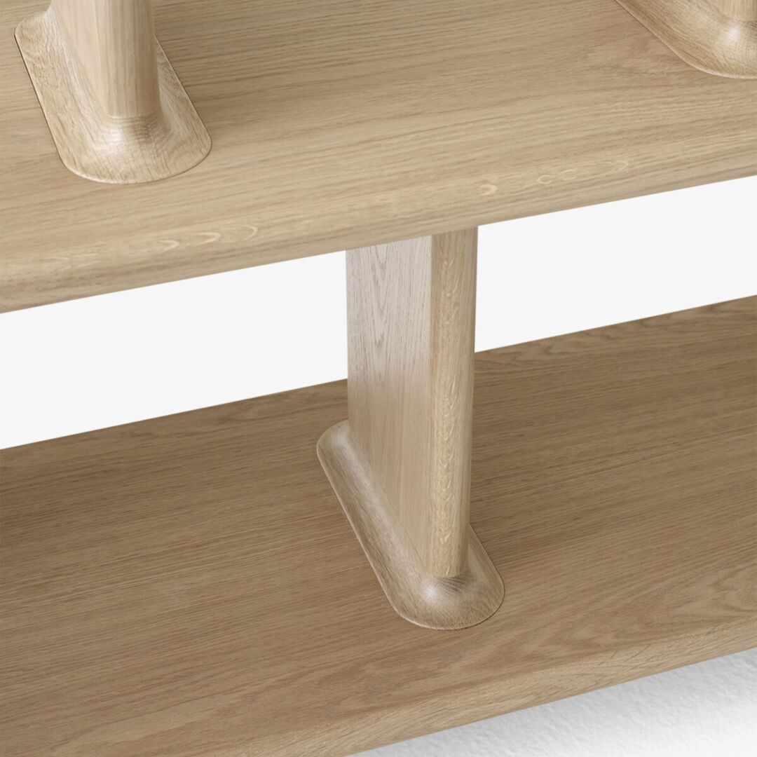 &Tradition Archivo JH44 Oak, B: 140 cm / H: 92 cm-1