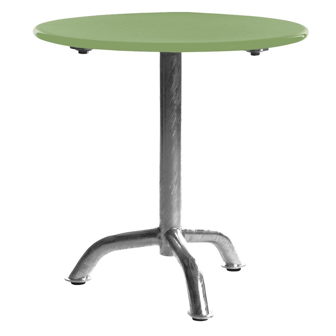 Manufakt Kleiner Clubtisch 'Bättig' Matt Pistaziengrün, Ø: 50 cm	