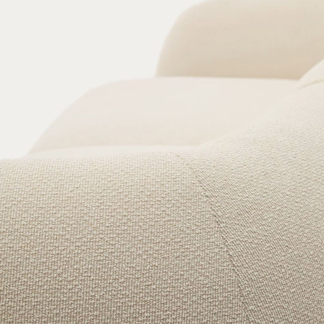 Kave Home 3-Sitzer Sofa Martina von Kave Home Links, Ecru - Chenille