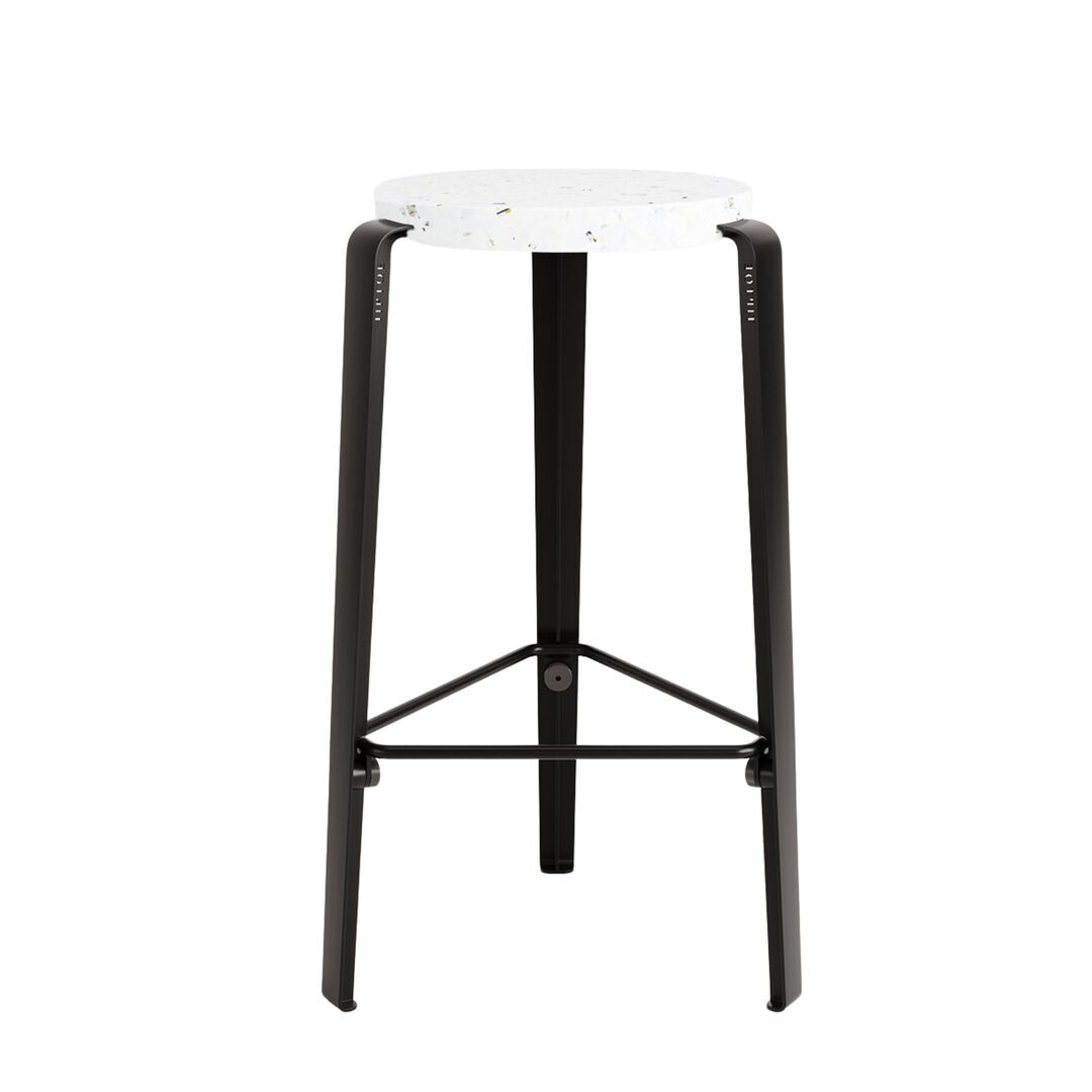 TIPTOE Lou H: 66 cm, Graphit schwarz, Weiss