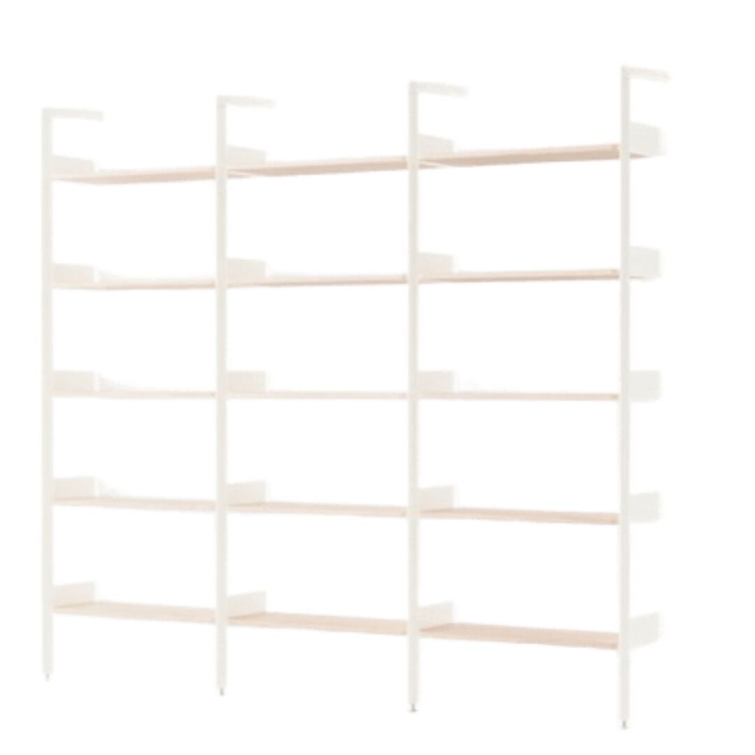 &Tradition Regalsystem F Rombe IF4 & IF4 & IF4 von &Tradition Alabaster Eiche lackiert