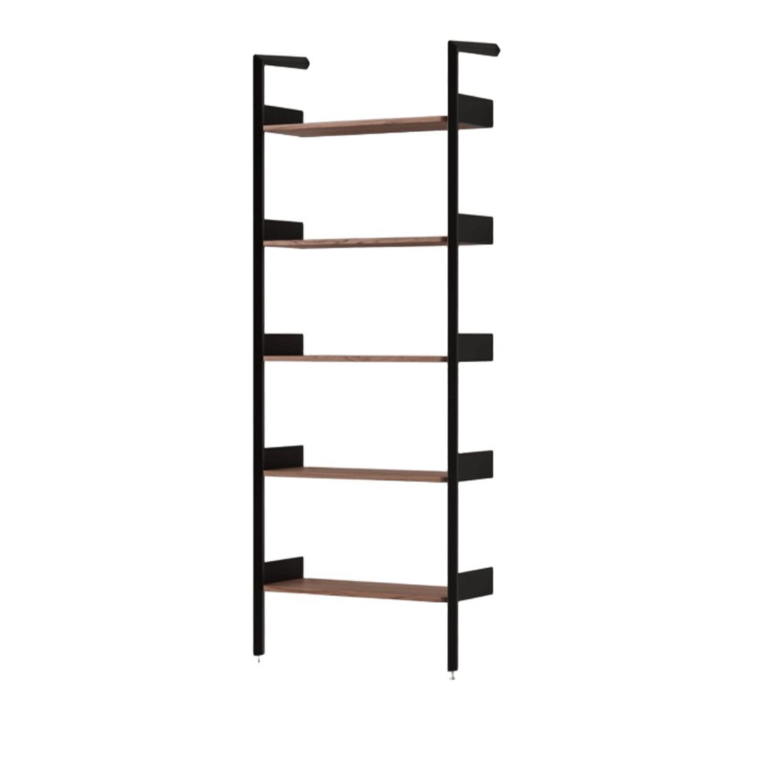 &Tradition Rombe Full Bay Shelves IF1 von &Tradition Anthrazit Walnuss lackiert