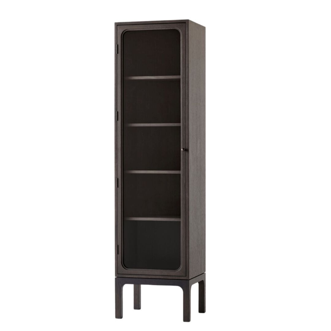 &Tradition Vitrine Trace SC88 & SC87 von &Tradition Eiche Dunkel Gebeizt, B: 50 cm