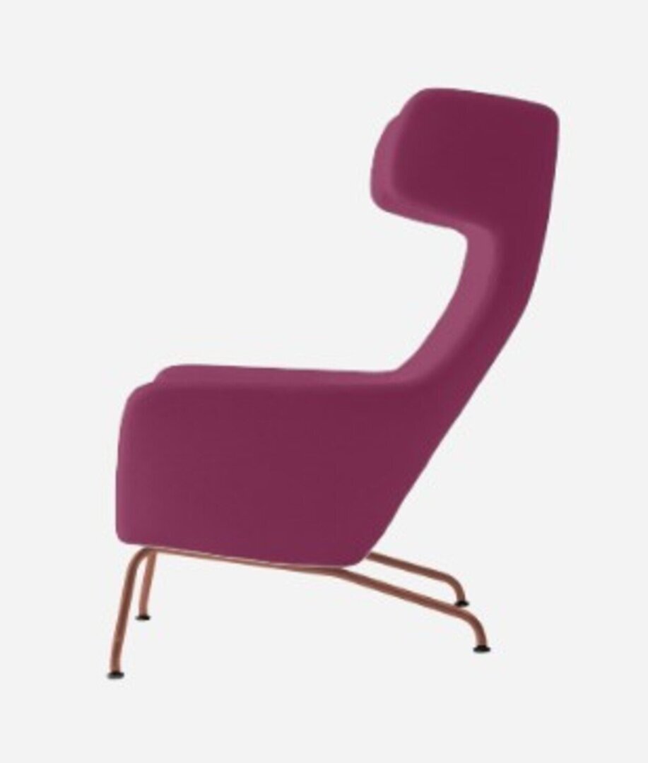 Softline Havana Ohrensessel - Felt - 629 Berry