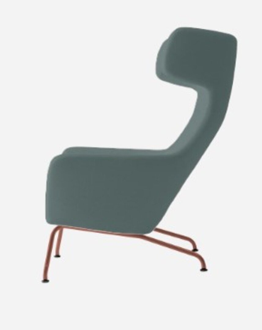 Softline Havana Ohrensessel - Felt Melange - 292 Light Grey