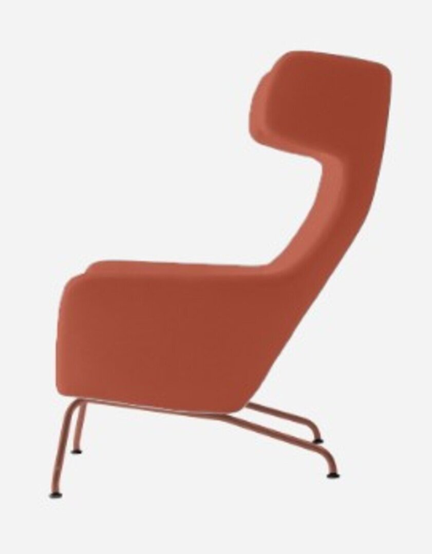Softline Havana Ohrensessel - Felt Melange - 298 Red