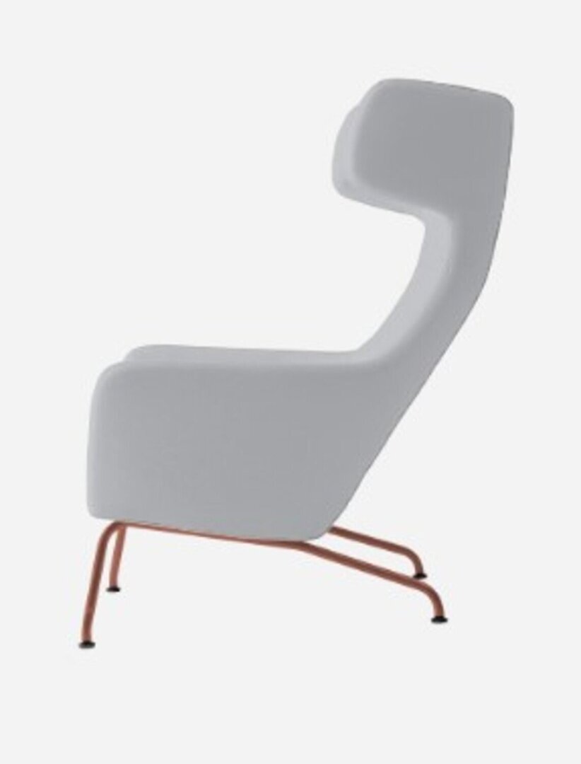 Softline Havana Ohrensessel - Felt Melange - 612 Light Grey