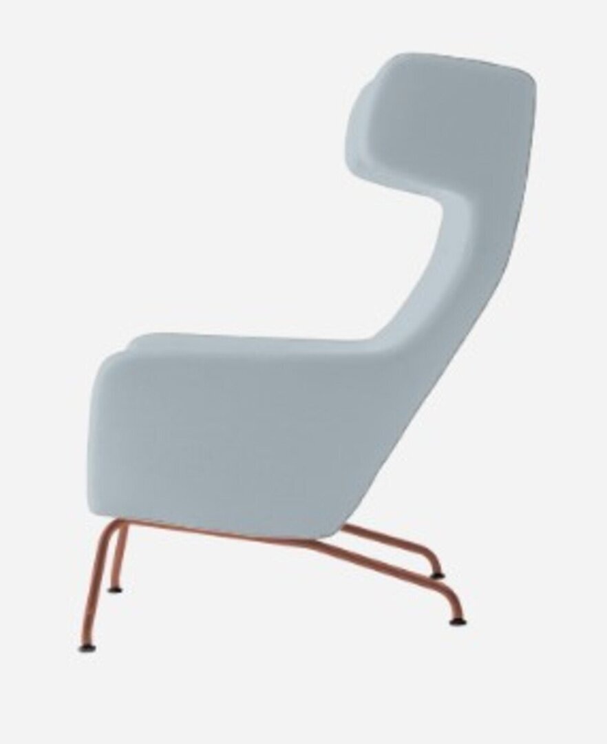 Softline Havana Ohrensessel - Felt Melange - 641 Light Blue