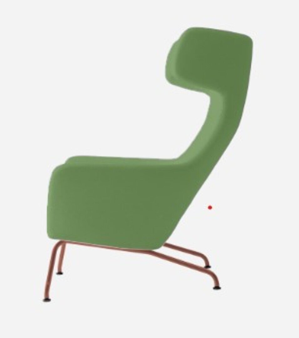 Softline Havana Ohrensessel - Felt Melange - 848 Green