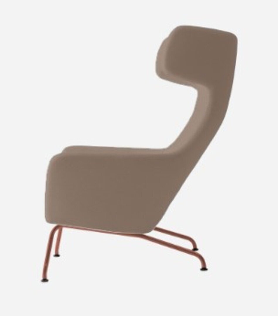 Softline Havana Ohrensessel - Felt Melange - 849 Light Brown