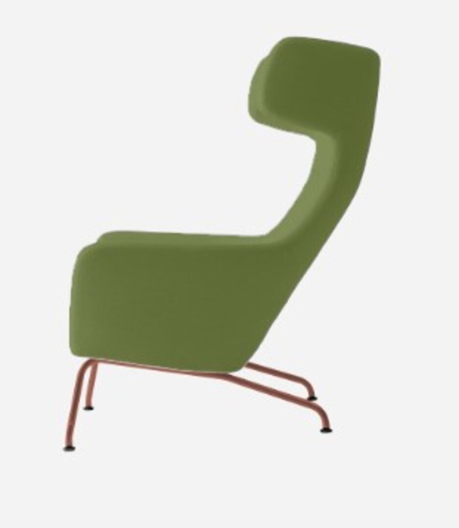 Softline Havana Ohrensessel - Felt Melange - 855 Olive