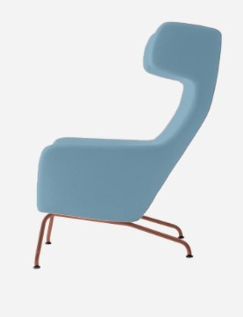 Softline Havana Ohrensessel - Felt Melange - 858 Sky Blue