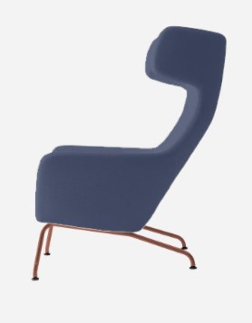 Softline Havana Ohrensessel - Felt Melange - 859 Berry