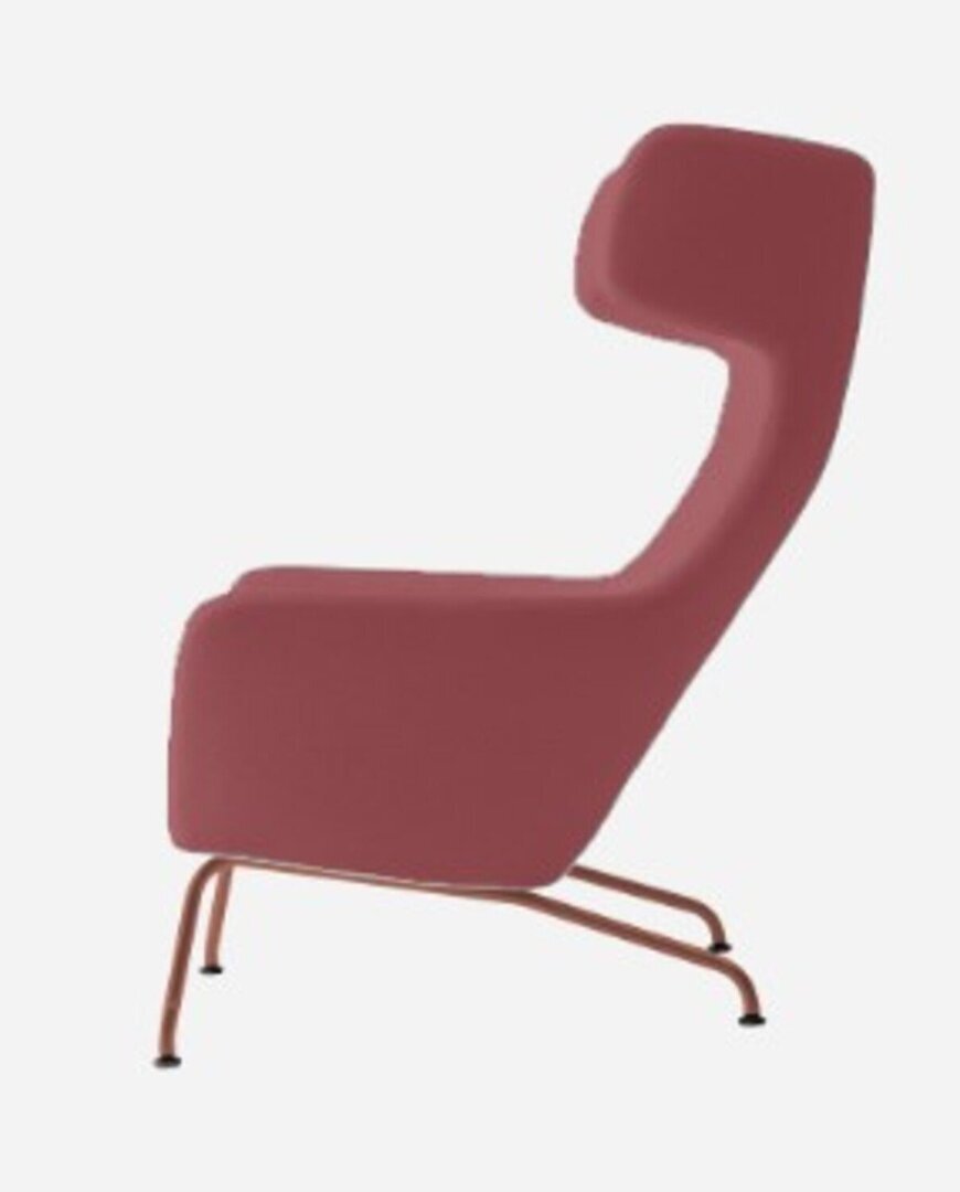 Softline Havana Ohrensessel - Vision - 453 Light Red