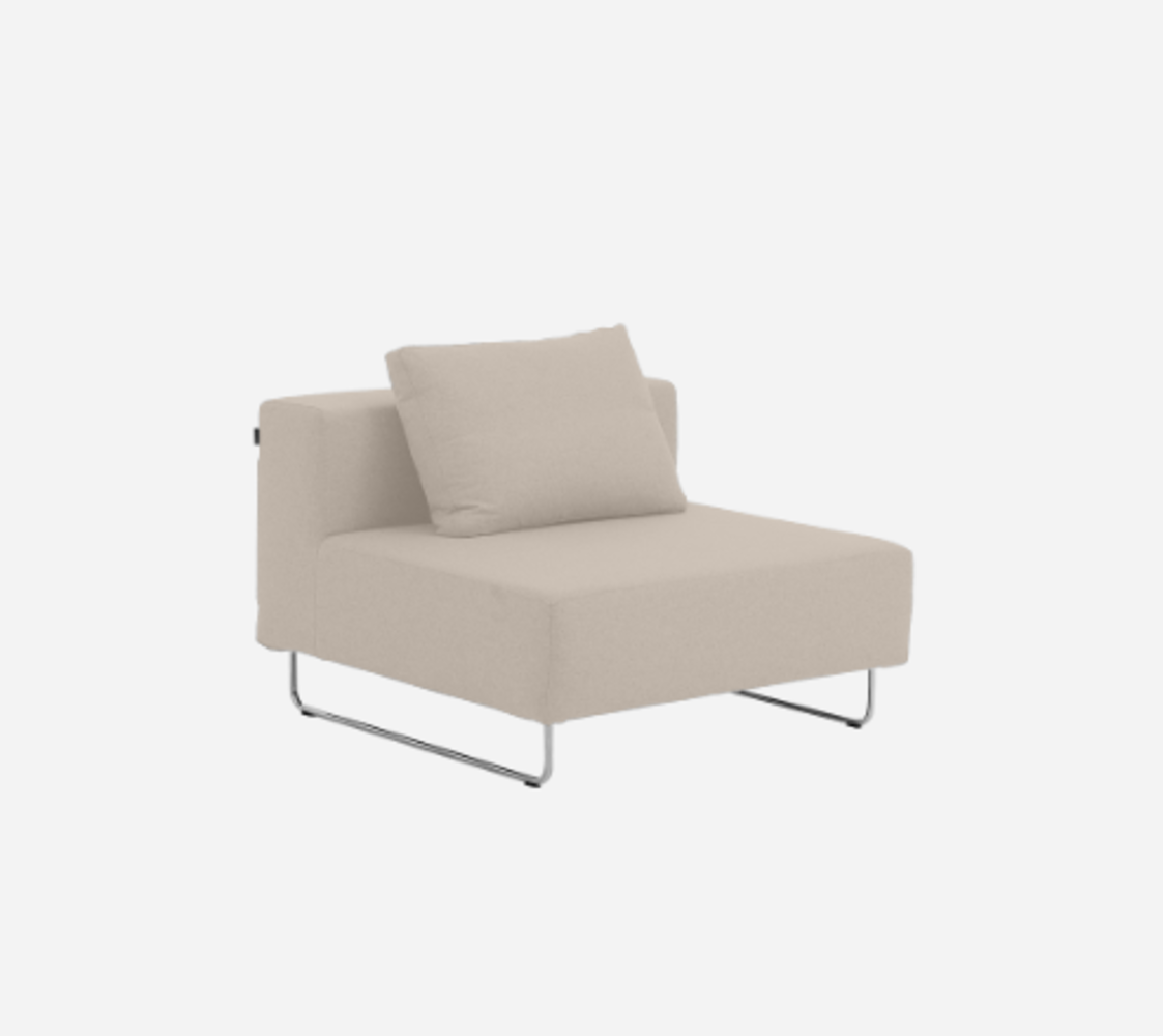 Softline Ohio Sofa-Einzelelemente-Felt Melange - 619 Sand