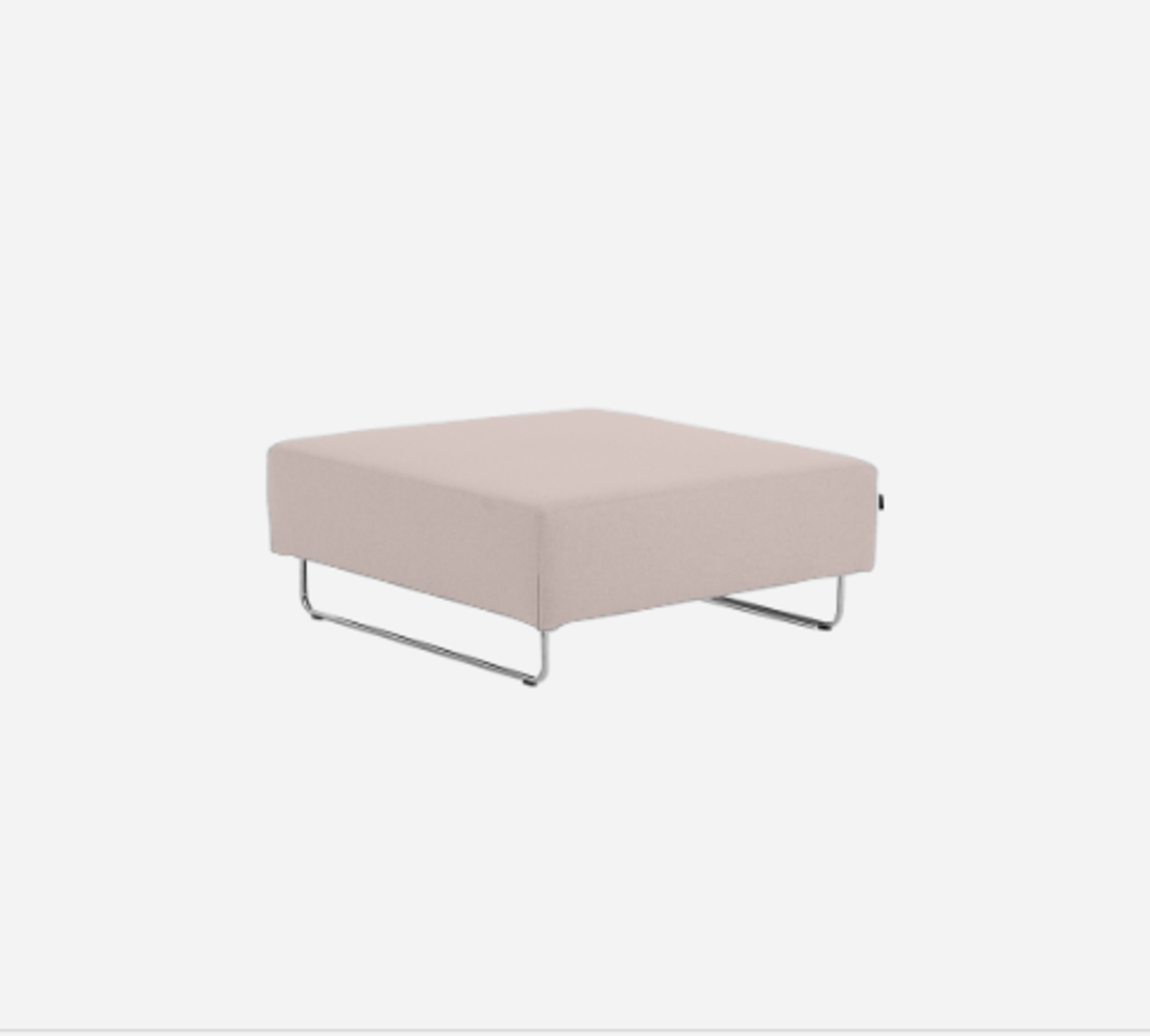 Softline Ohio Hocker/Ottomane-Felt Melange - 642 Lilac