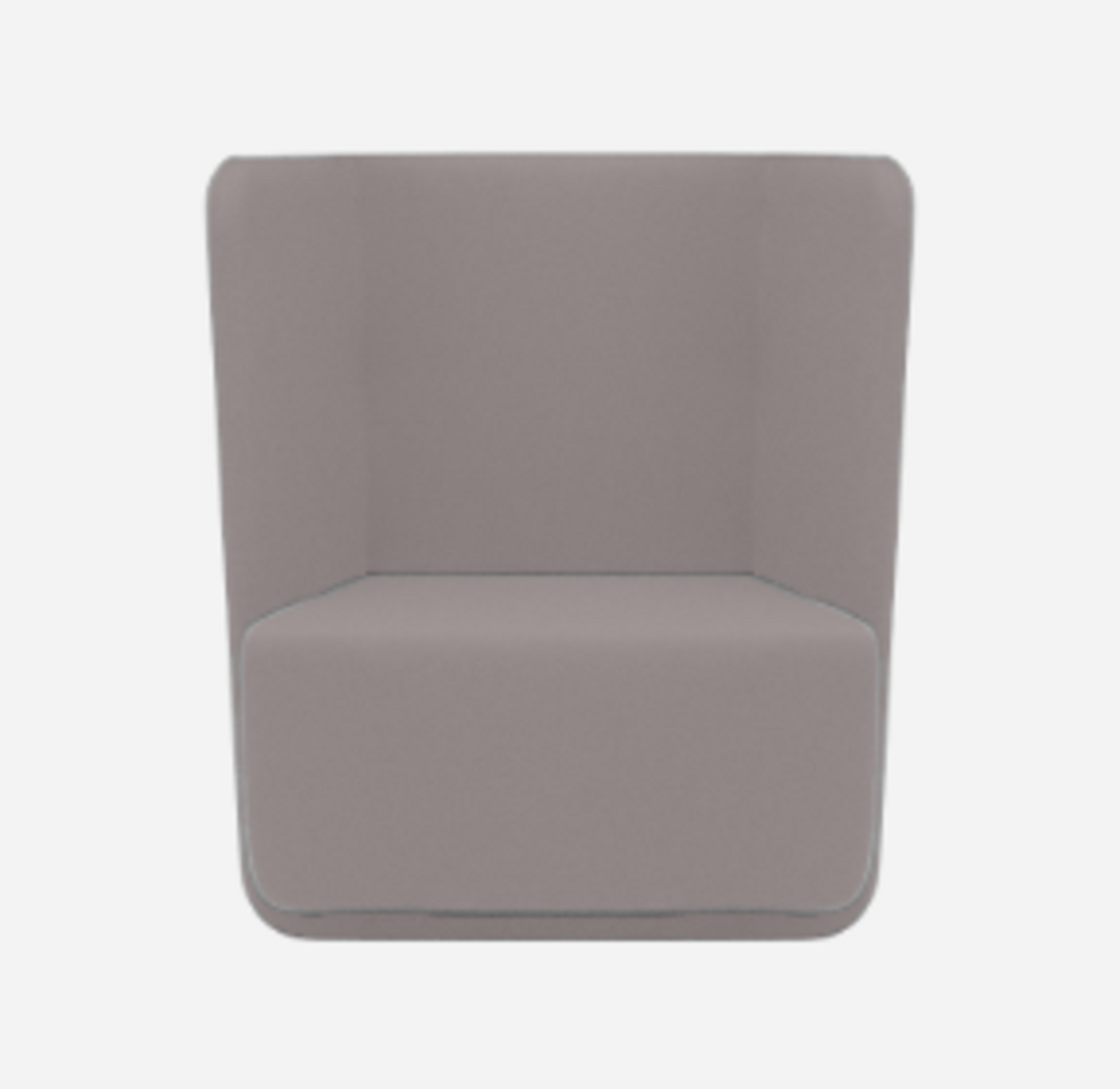 Softline Basket Sessel mit niedrigem Rücken - Vision - 395 Violet