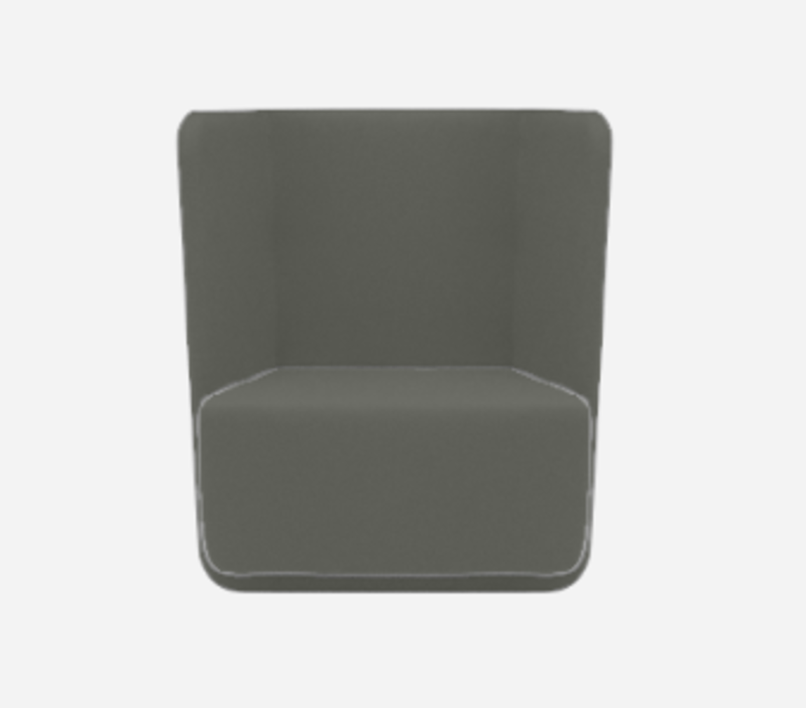 Softline Basket Sessel mit niedrigem Rücken - Vision - 528 Dark Green