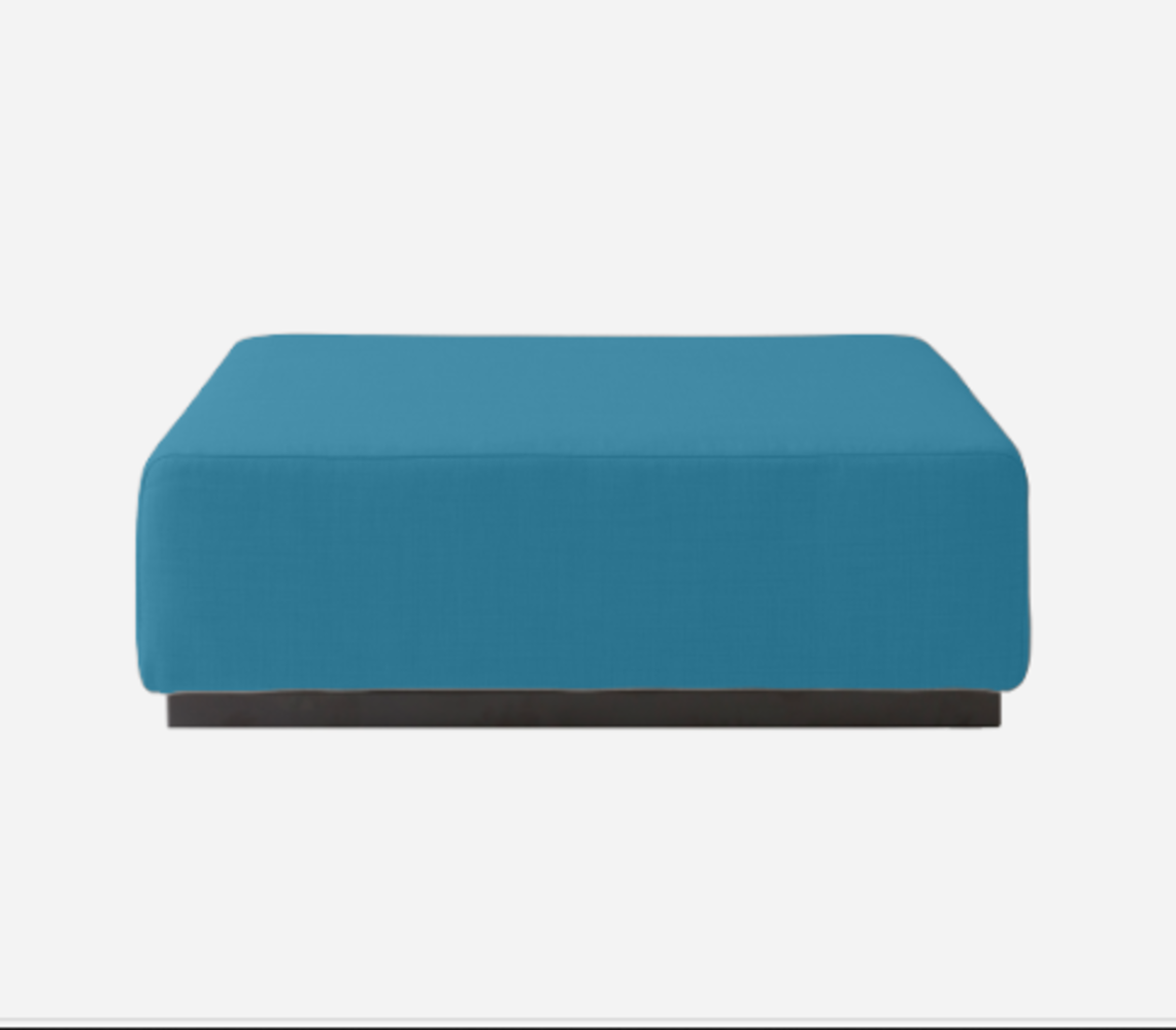 Softline Nevada Hocker / Ottomane-Felt Melange - 582 Blue