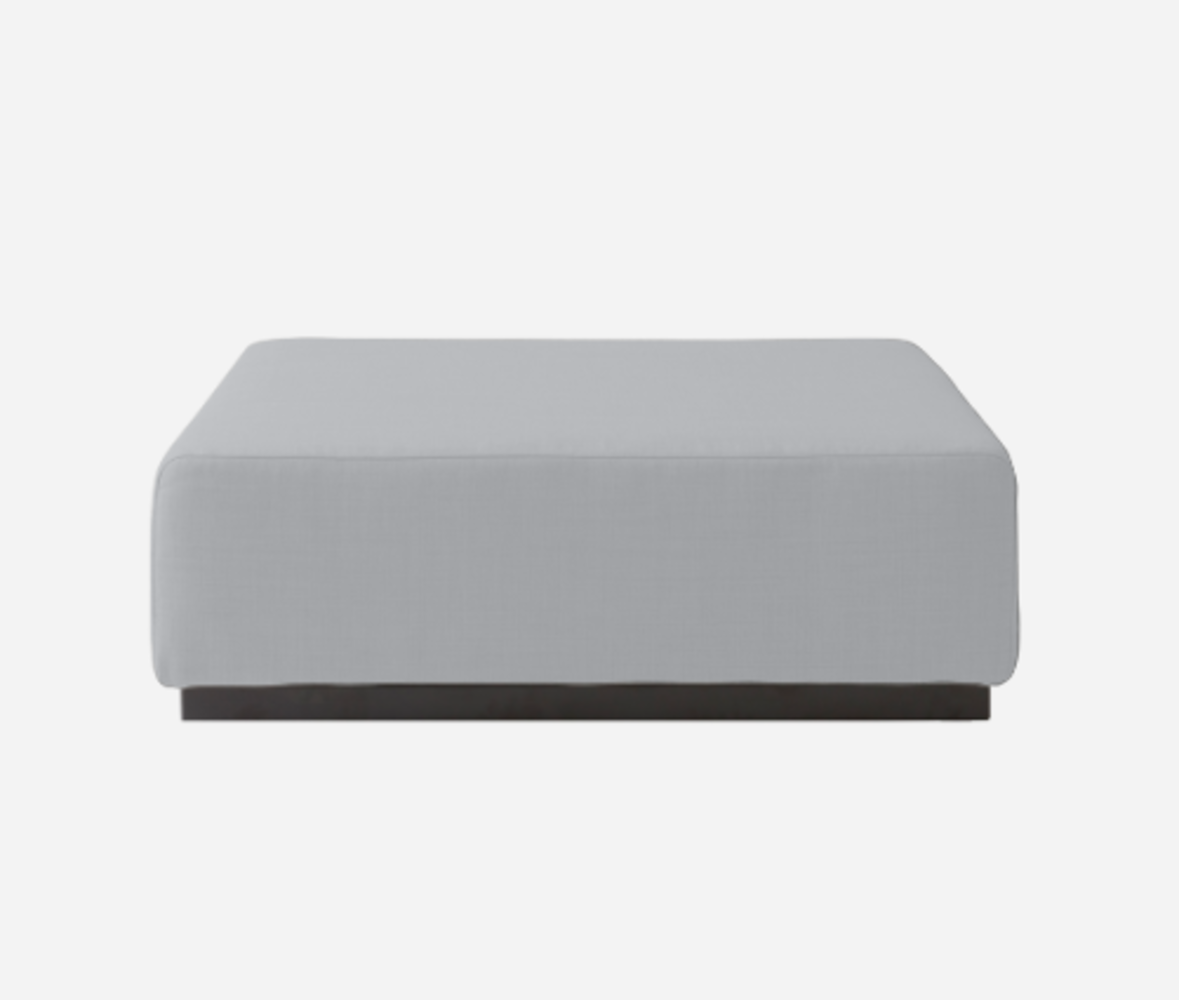 Softline Nevada Hocker / Ottomane-Felt Melange - 612 Light Grey