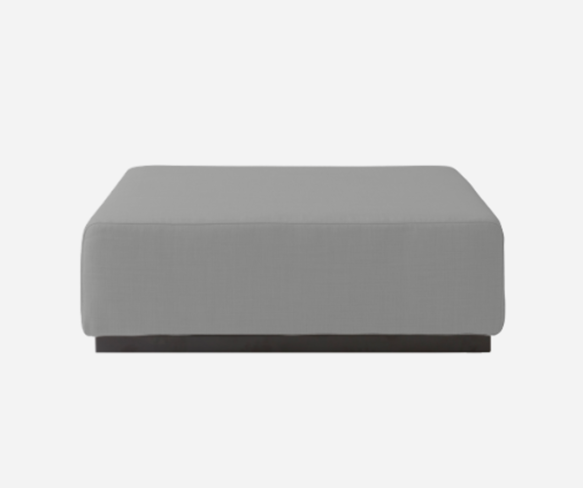 Softline Nevada Hocker / Ottomane-Felt Melange - 620 Stone Grey