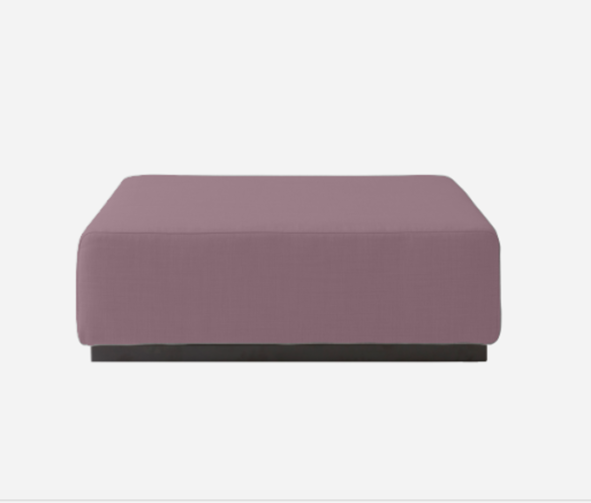 Softline Nevada Hocker / Ottomane-Felt Melange - 640 Purple