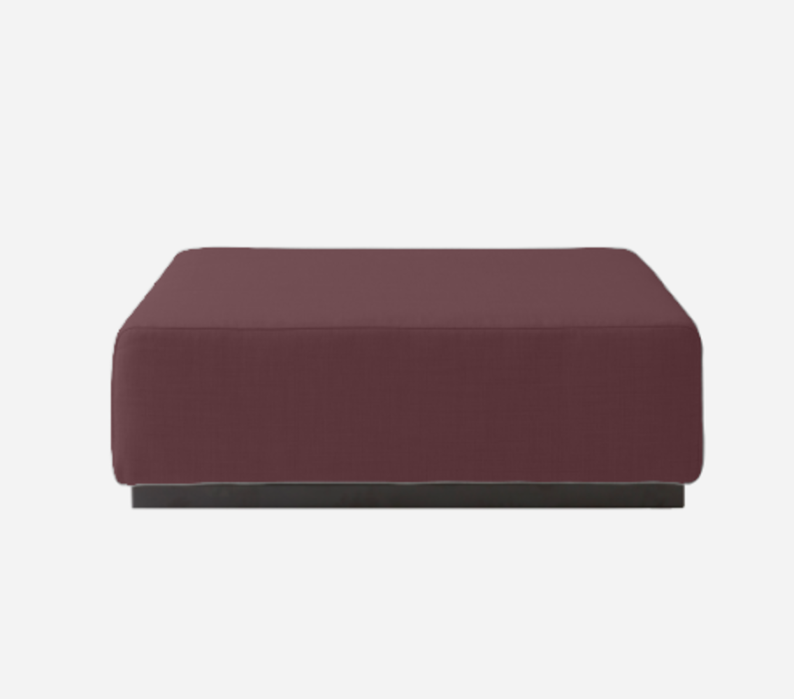 Softline Nevada Hocker / Ottomane-Felt Melange - 651 Eggplant