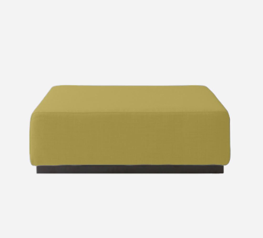 Softline Nevada Hocker / Ottomane-Felt Melange - 847 Mustard