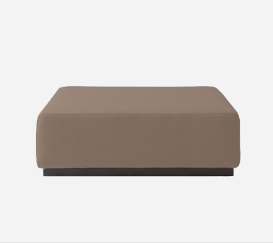 Softline Nevada Hocker / Ottomane-Felt Melange - 849 Light Brown