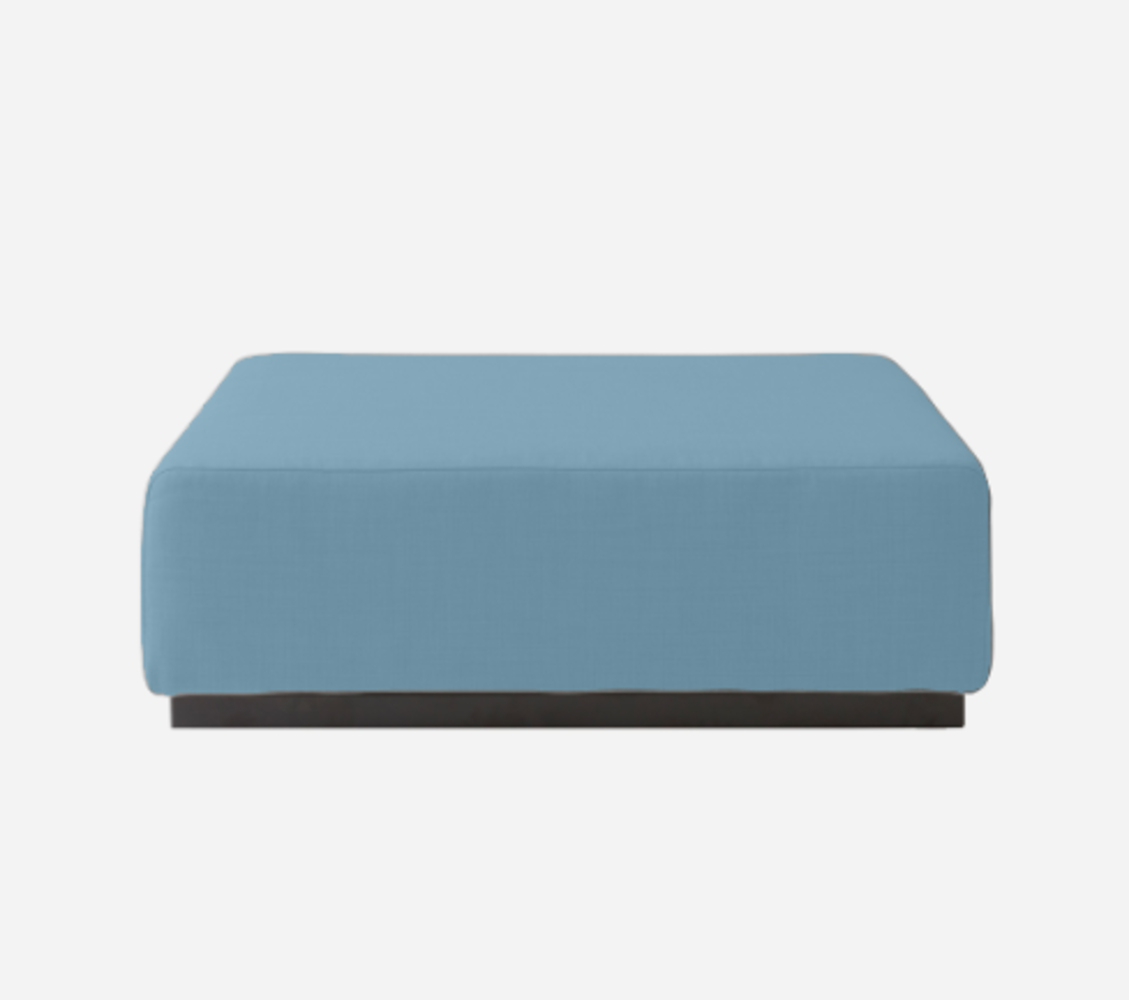 Softline Nevada Hocker / Ottomane-Felt Melange - 858 Sky Blue