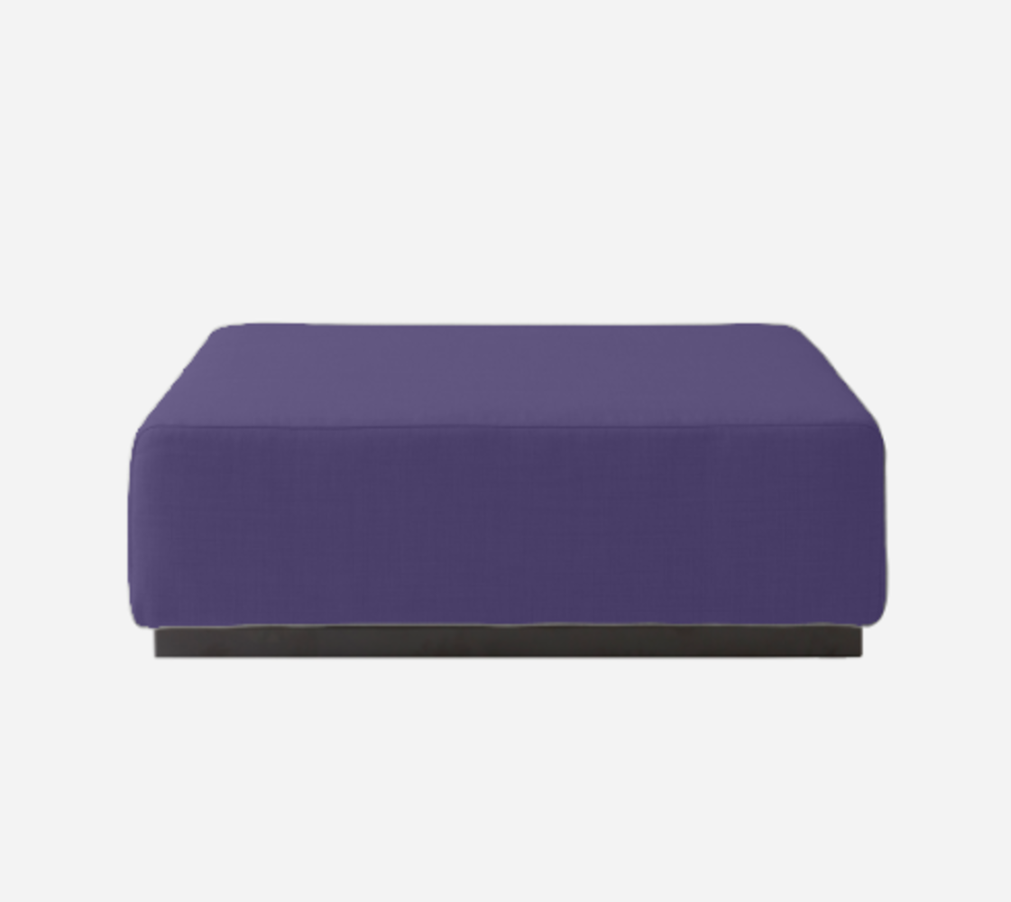 Softline Nevada Hocker / Ottomane-Felt - 581 Eggplant