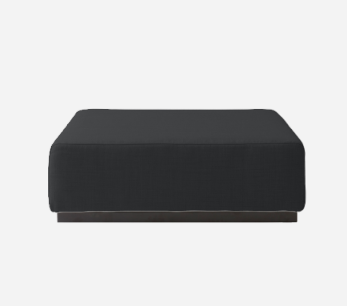Softline Nevada Hocker / Ottomane-Felt - 636 Black