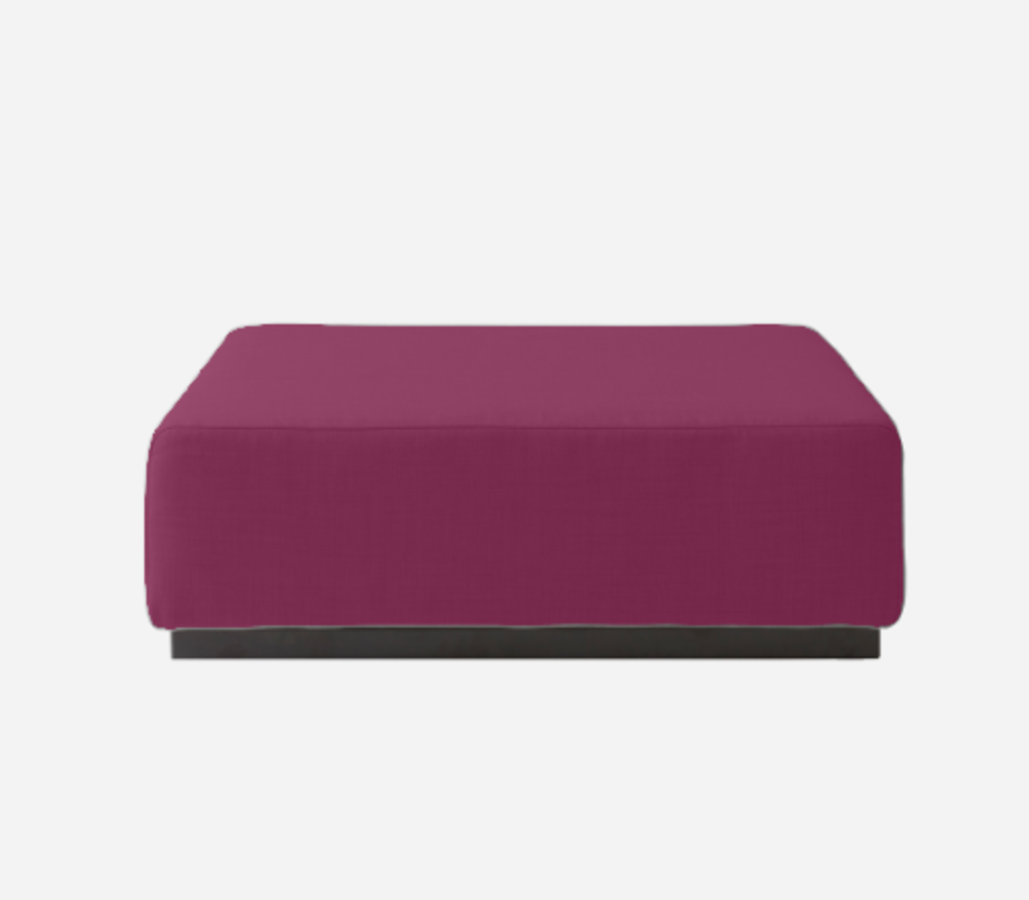 Softline Nevada Hocker / Ottomane-Felt - 629 Berry